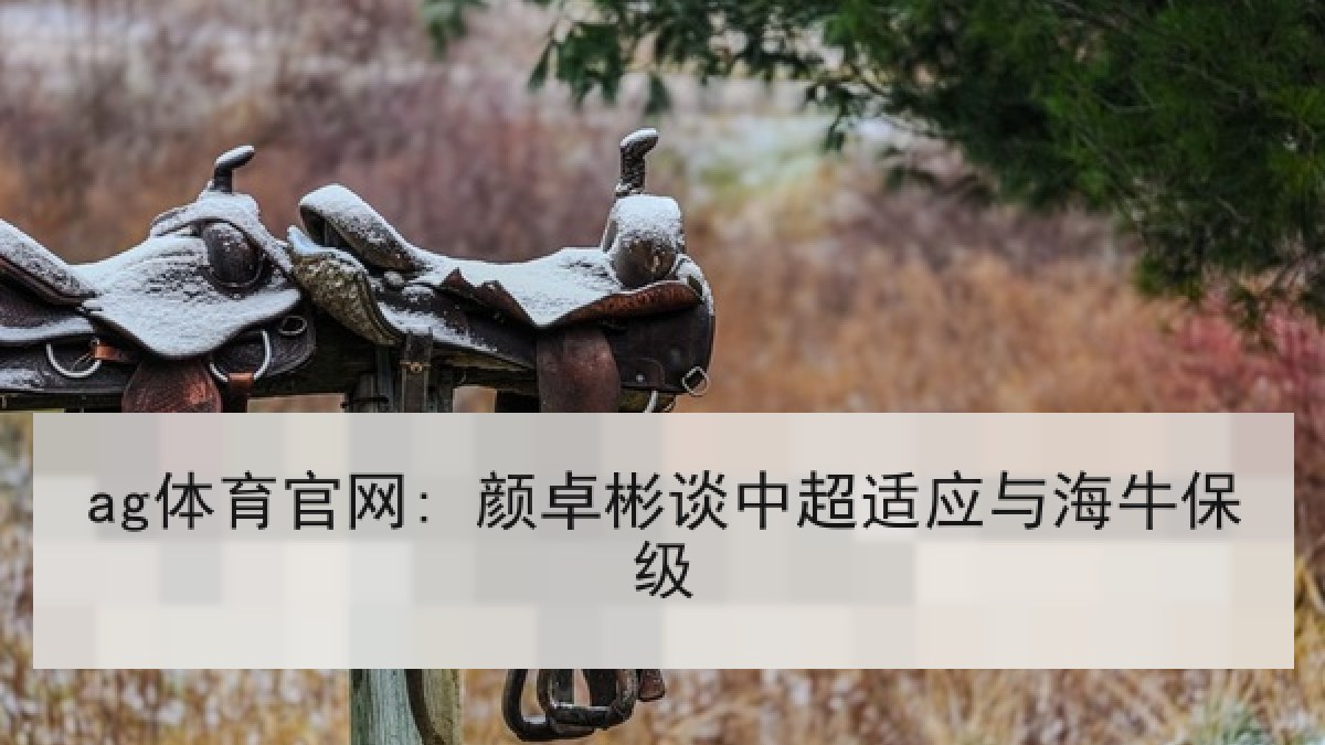 ag体育官网: 颜卓彬谈中超适应与海牛保级