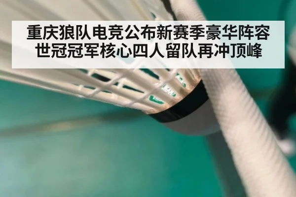 重庆狼队电竞公布新赛季豪华阵容 世冠冠军核心四人留队再冲顶峰